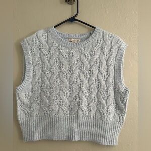 Baby blue Sweater Vest Size Small